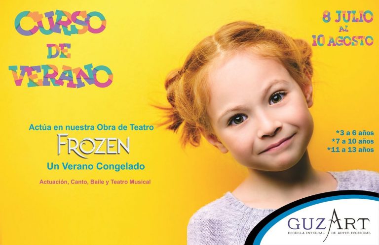 curso de verano 2019 guzart teatro frozen churubusco ninos infantil cdmx 768x498