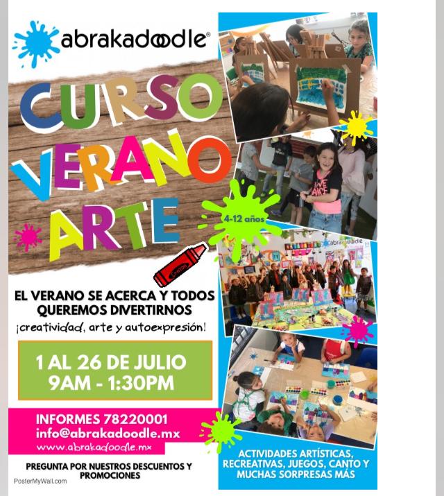 curso de verano abrakadoodle cdmx mexico