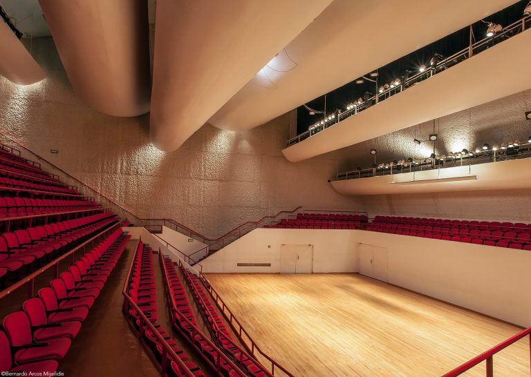 Auditorio Blas Galindo Arq Teodoro González de León cenart centro nacional de las artes ciudad de mexico churubusco actividades para niños a donde ir con ninos 1 768x546