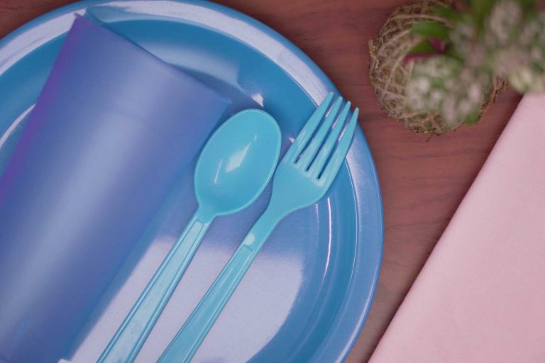 PLATO AZUL CON PLANTA 768x512