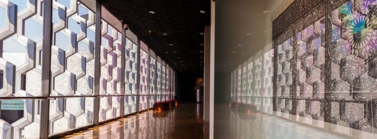 Museo Nacional de Antropología e Historia CDMX pasillos 768x284