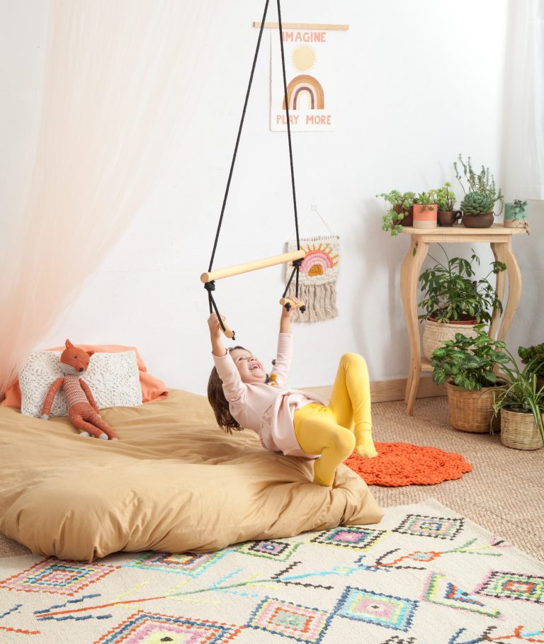 Trapecio de interior para tu pequeño acróbata Trapecio de interior para tu pequeño acróbata