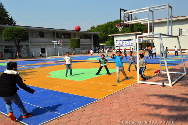 Patio de juegos / Primaria / Colegio Madrid A.C.