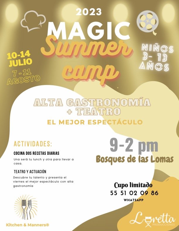Poster Summer Camp 2023