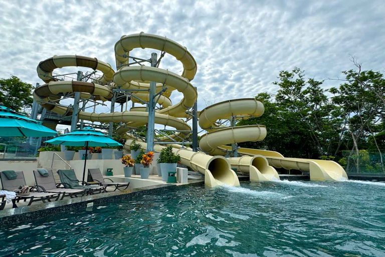 dreams resort hotel punta mita puerto vallarta parque acuatico waterpark toboganes 768x512