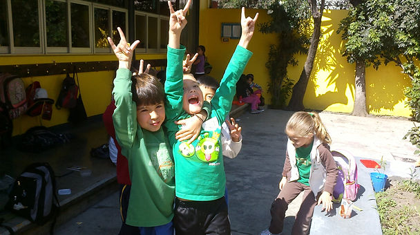 Escuela Manuel Bartolome Cossio alegria