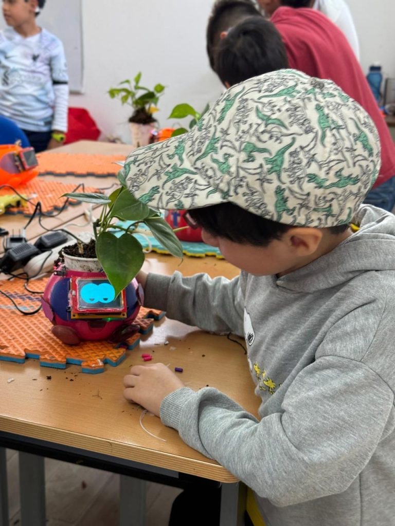 curso de verano HOKY crea robot planta 768x1024