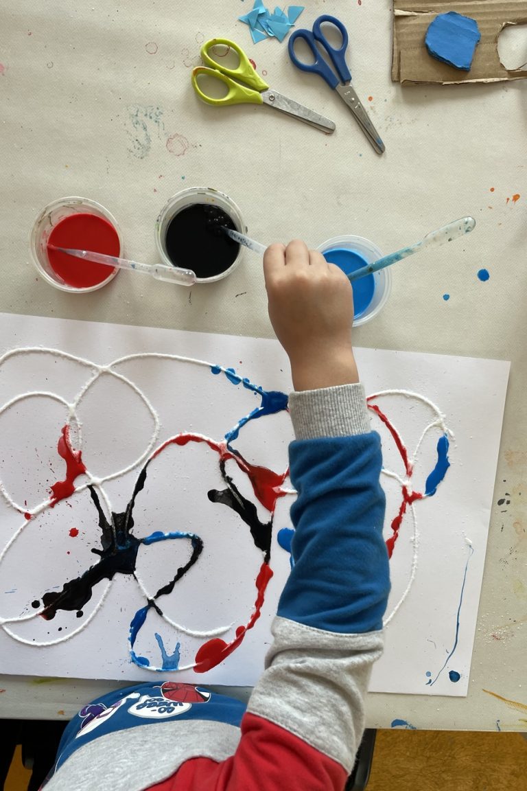 Curso de Verano de Arte para Ninos Messy Art and Play Colores Prado Norte Lomas de Chapultepec Miguel Hidalgo 2026 pintura