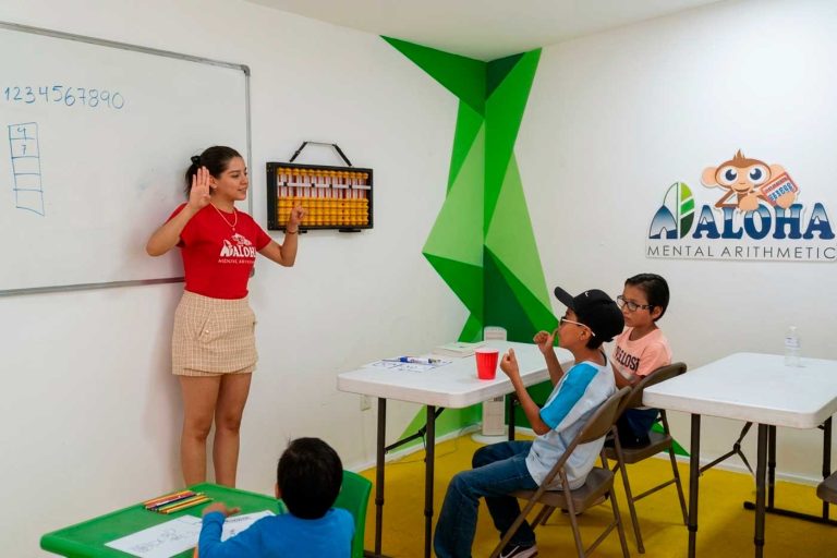 Curso de verano stem matematicas aloha Magdalena contreras mental arithmetics clase 2 768x512