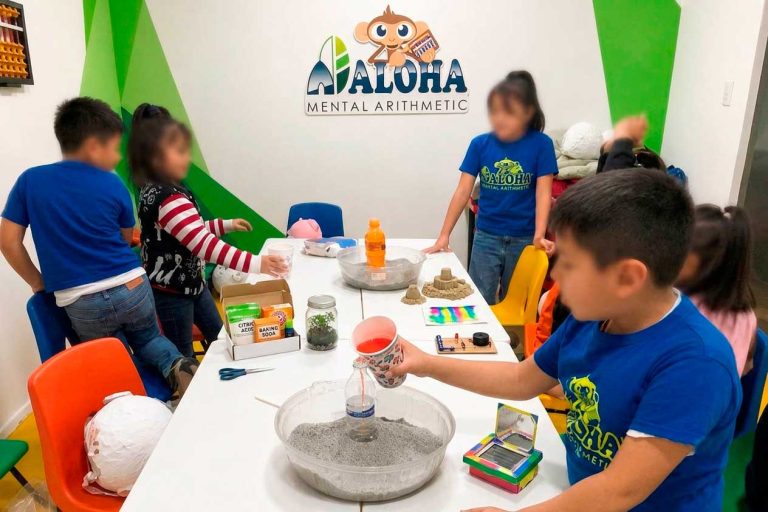 Curso de verano stem matematicas aloha Magdalena contreras mental arithmetics experimentos 768x512