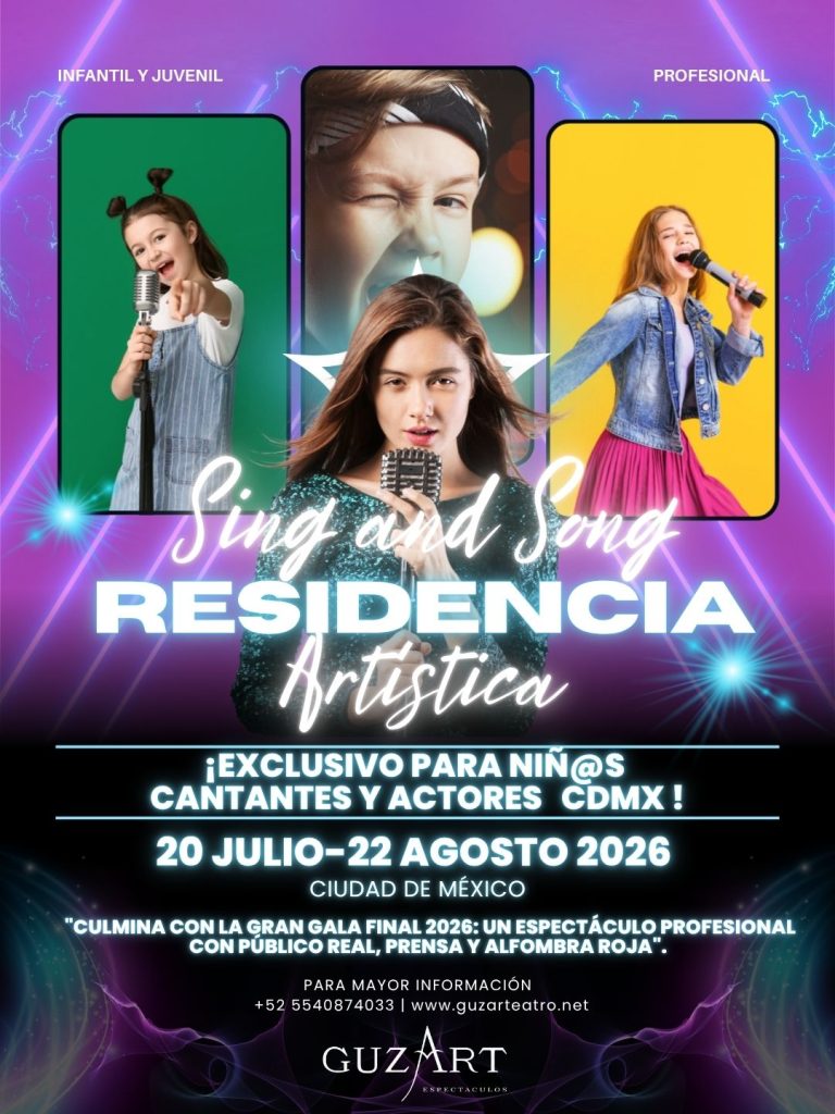 POSTER SING AND SONG RESIDENCIA ARTISTICA 768x1024