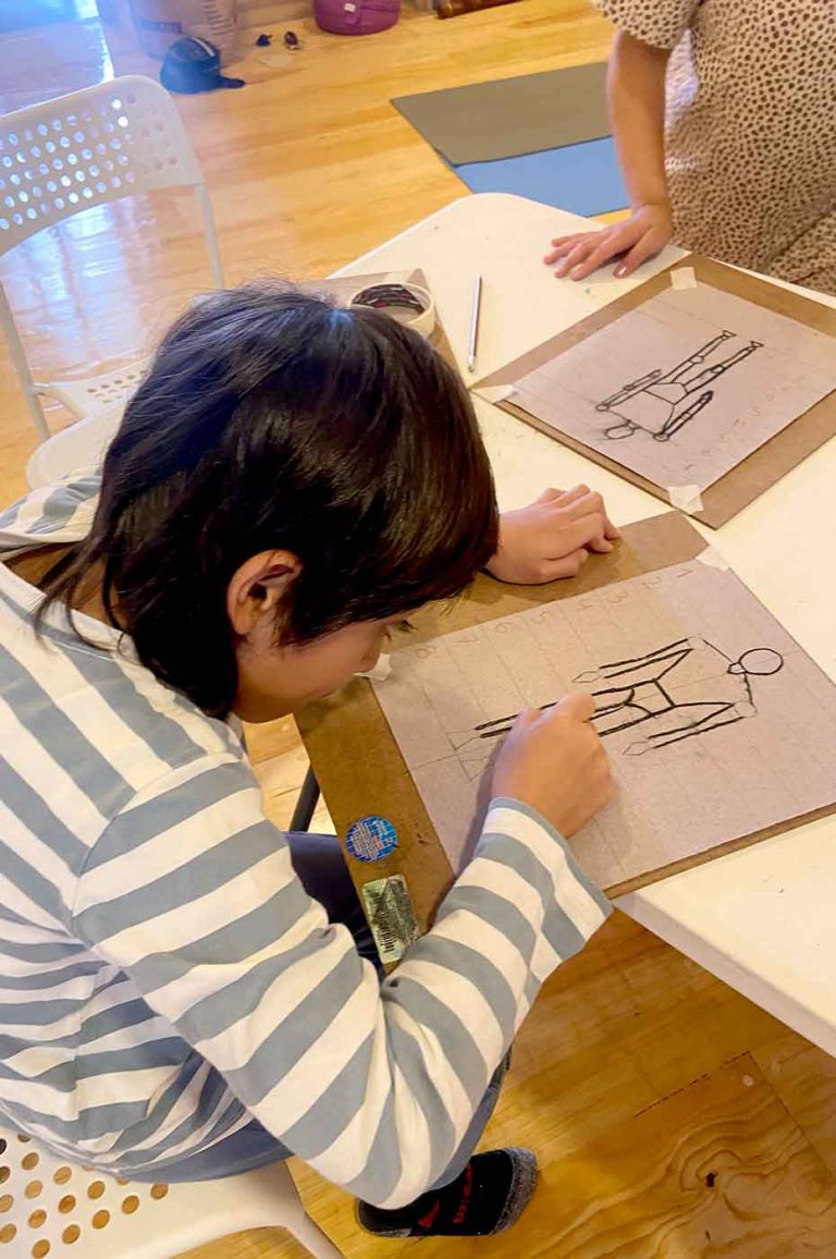 dibujo curso de verano infantil para ninos holistico coyoacan yoga meditacion arte 768x1156