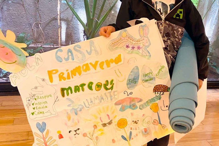 namaste curso de verano infantil para ninos holistico coyoacan yoga meditacion arte 768x511