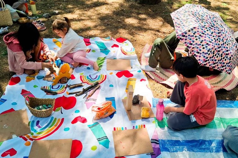 picnic curso de verano infantil para ninos holistico coyoacan yoga meditacion arte 768x512